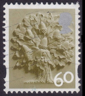 GREAT BRITAIN 2010 England 60p Oak Sc#22 - USED @R185 - England