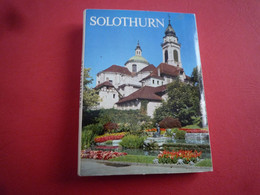 CH SUISSE SOLEURE SOLOTHURN Carnet De 10 Petites Photos Couleurs Annees 1970 - 7.5x10.5cm - Soleure