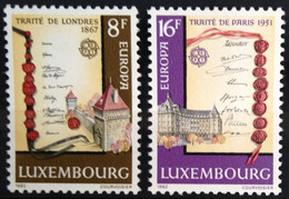 EUROPA 1982 - LUXEMBOURG                    N° 1002/1003                       NEUF* - 1982