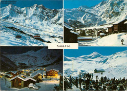 1105958  Saas-Fee Mehrbildkarte - Saas Im Prättigau