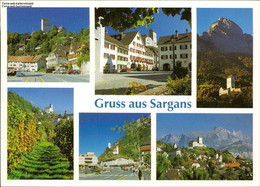 1106633  Gruss Aus Sargans, Grafenstädtchen Sargans Mehrbildkarte - Sargans