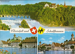 1107967  Rheinfall Und Schaffhausen Mehrbildkarte - Hausen Am Albis 