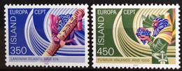 EUROPA 1982 - ISLANDE                N° 531/532                       NEUF* - 1982