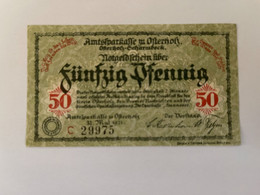 Allemagne Notgel Osterholz 50 Pfennig - Collections