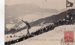 LES RASSES SUR SAINTE-CROIX CONCOURS DE SKIS LE SAUT - Sainte-Croix 