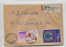 BENIN 1979 - Affranchissement Sur Lettre Recommandée - Télécom BELL / Année De L'enfance - Benin – Dahomey (1960-...)