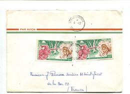 SENEGAL  - Affranchissement Sur Lettre Par Avion - Tartarin De Tarascon - Sénégal (1960-...)