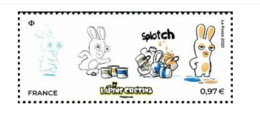 5415 LAPINS CRETINS - Unused Stamps