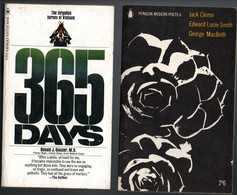 Jack Clemo Edward Lucie Smith George Macbeth -The Penguin 1964 & 365 Days  1972 - Autres & Non Classés