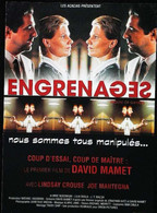 ► Carte Affiche  Engrenages Davis Mamet 2000 - Affiches Sur Carte