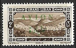 GRAND LIBAN AERIEN N°9 NSG - Luftpost