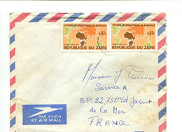 ZAIRE - Affr. Sur Lettre Par Avion - 3e Foire Internationale De Kinshasa - Sonstige & Ohne Zuordnung