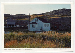 AK 029115 CANADA - Newfoundland - Haus Auf Fogo Island - Altri & Non Classificati