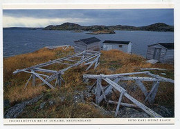 AK 029121 CANADA - Newfoundland - Fischerhütten Bei St. Lunaire - Otros & Sin Clasificación