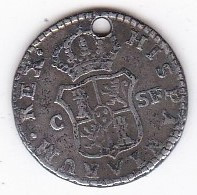 Espagne 1/2 Real 1812 SF Catalunya FERNANDO VII, En Argent, KM# 473.1 - Primeras Acuñaciones