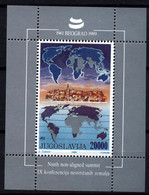 3584 Yugoslavia 1989 IX Non-Aligned Summit, Block MNH - Nuovi