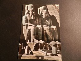 Oude Postkaart Van Egypte - Aboe Simbel - 1962 - Abu Simbel