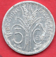 RARE Indochine Française 5 Cent 1946 B - Autres – Asie