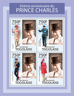 2013 TOGO MNH. PRINCE CHARLES   |  Yvert&Tellier Code: 3276-3279  |  Michel Code: 4981-4984 - Togo (1960-...)