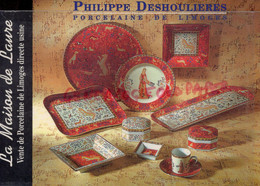 Delcampe - 87- LE DORAT - LA MAISON DE LAURE -VENTE PORCELAINE DE LIMOGES -PHILIPPE DESHOULIERES - Le Dorat