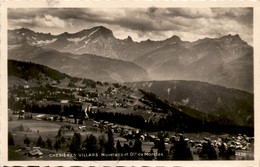 Chesieres Villars - Muverans Et Dts. De Morcles (4936) * 25. 8. 1934 - Morcles