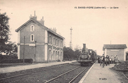 44 - LOIRE ATLANTIQUE - BASSE-INDRE - 10104 - La Gare - - Basse-Indre