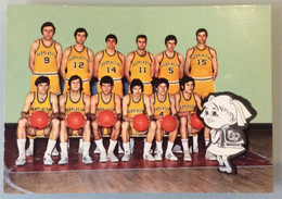 OLD POSTCARD Sports > Basketball JUGOPLASTIKA SPLIT YUGOSLAVIA CARTOLINA - Basketball