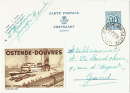 Publibel Briefkaart  1094 - OOSTENDE -DOUVRES - 0650 - Cartes Illustrées