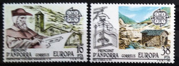 EUROPA 1983 - ANDORRE ESPAGNOL                  N° 158/159                       NEUF** - 1983