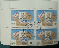 Stephen Smith, Philatelist, Rocker Mail, Sikkim, Stamp On Stamp, Postmark, India, - Oblitérés