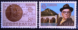 EUROPA 1983 - YOUGOSLAVIE                 N° 1867/1868                       NEUF* - 1983