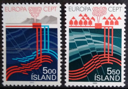 EUROPA 1983 - ISLANDE                 N° 551/552                       NEUF* - 1983