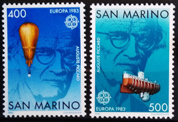 EUROPA 1983 - SAINT MARIN                 N° 1074/1075                       NEUF* - 1983