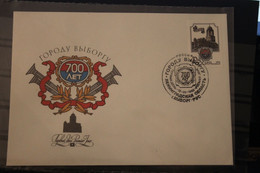 Rußland 1993, 700 Jahre Wyborg, MiNr. 294, FDC, Lesen - Brieven En Documenten