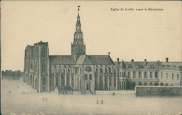 80 CORBIE / L'Eglse Avant La Révolution / REPRODUCTION DE GRAVURE - Corbie