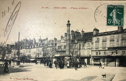 Carte Postale - Moulins, Place D'Allier - Moulins