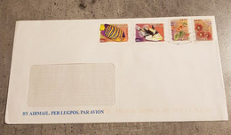 SOUTH AFRICA AIR MAIL PAR AVION COVER CIRCULED - Luchtpost