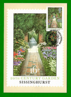 Großbritannien 1983  Mi.Nr. 962 , British Gardens - Sissinghurst - Maximum Card - First Day 24 August 1983 - Maximumkarten (MC)