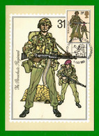 Großbritannien 1983 Mi.Nr. 960 , The British Army - The Parachute Regiment - Maximum Card - First Day 6 July 1983 - Maximumkarten (MC)