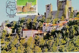 Portugal & Maximum Card, Castelos E Brazões De Portugal, Castelo De Bragança 1986 (1475) - Bragança