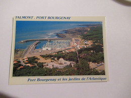 Dept 85 Talmont Port Bourgenay Et Les Jardins De L'atlantique  ' Neuve' Edit Artaud - Talmont Saint Hilaire