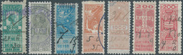 Brasil - Brasile - Brazil,1930 / 1940 Revenue Stamps Tax Fiscal,Used - Dienstmarken