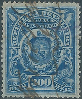 Brasil - Brasile - Brazil,Revenue Stamp Tax Fiscal,National Treasure,300R ,Used - Service