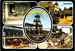 (2 F 1) Australia - VIC - Sovereign Hill (posted With Bird Stamp) - Ballarat