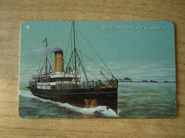 JERSEY USED CARDS BOATS SHIP SHIPS  STELLA LIR 5 - Barcos