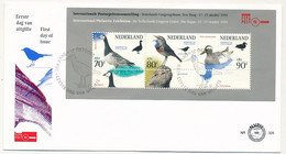 PAYS BAS - 1 Env. FDC - "European Stampexhibition Fepapost 94 - Birds (block)" - 1994 - FDC