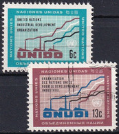 UNO NEW YORK 1968 Mi-Nr. 200/01 O Used - Aus Abo - Used Stamps
