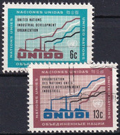 UNO NEW YORK 1968 Mi-Nr. 200/01 O Used - Aus Abo - Gebruikt