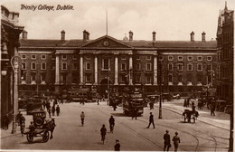 Trinity College - Dublin 1929, Tramway - The Milton Post Card - Dublin