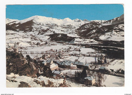 04 JAUSIERS Vers Barcelonnette Vue Générale En Hiver Postée De Gap Flamme Foire-Expo En 1987 - Barcelonnette